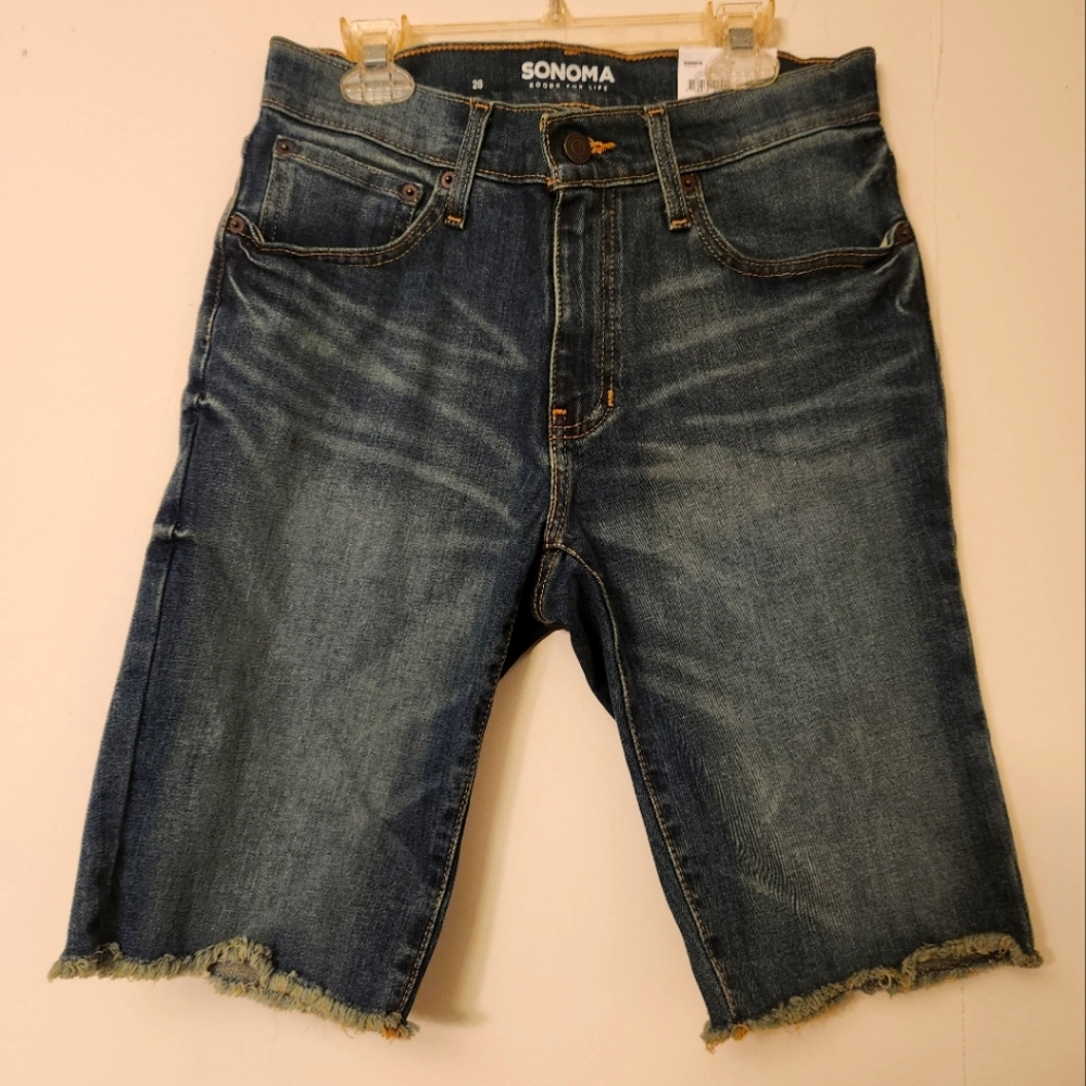 Men's Sonoma Goods For Life Slim- Fit Denim Shorts